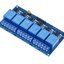Relay 6 Channel 5V Relay Module Board Shield with Optocoupler Support High and Low Level Trigger for Arduno รีเลย์ 6ch