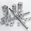 Pole Fixing diameter 8x8 mm. Clamp Vertical Diameter Fixing Aluminum Axial Cross Block ยึดแกน 8*8 mm.