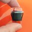 ฝาครอบสวิตช์กันน้ำ KCD1 series round outer diameter 23mm open hole 20mm ship type switch silica gel waterproof and dust-proof cap ยางใส ยางกันน้ำ