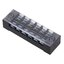 TB-1506 เทอร์มินอล บล็อก 600V 15A TB Series 6 Positions Ways Dual Row Barrier Screw Terminal Block Wire Connector