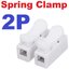 ขั้วต่อสายไฟ 2 Way Spring Clamp Terminal Blocks Quick Wire Connectors Push Quick Splice Lock Cable Wire Connector CH2