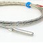 เทอร์โมคัปเปิล Probe 4*30mm. length 1 M. Thermocouple K-Type Temperature 0-600C Sensor 4x30 มม. ยาว 1 เมตร Probe สแตนเลส304