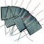 5V 30mA 150mW 53x30mm. Solar Epoxy Sheet Polycrystalline Solar Panels Solar Battery Power Solars Charging Solar DIY Rechargeable Batteries แผงโซล่าเซลล์
