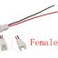 JST XH2.54mm 2Pin 20CM Female Connector Plug With Wire Cable Line 200mm (20cm)