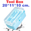 กล่องเครื่องมือเอนกประสงค์พลาสติกกันน้ำ 20*11*10 cm. Box Storage Transparent Box Multifunctional ฝาใส เนื้อหนาแข็งแรงทนทาน Tool waterproof box