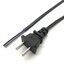 ปลั๊กตัวผู้ 2 ขา ขนาด 2x0.75 sq.mm. ยาว 1 เมตร 250V 8A Pure copper national standard power cord two plug power cord 2*0.75 sq.mm. 1 meter สายไฟพร้อมหัวปลั๊ก