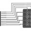 4x4 Matrix Array 16 Key Membrane Switch Keypad Keyboard 4*4 เมทริกซ์คีย์บอร์ด ด้านหลังเป็นสติกเกอร์แปะติดได้