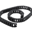 รางกระดูกงู เก็บสายไฟ 10x20mm ยาว 1 เมตร Cable Drag Chain แบบมี End Fits หัวท้าย โซ่เก็บสายไฟ
