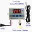 เครื่องควบคุมอุณหภูมิ 220Vac 10A 1500W XH-W3002 Digital Thermostat Temperature Control Switch Temperature Controller Digital Display Mini Thermostat Switch with Water-resistant Sensor Probe