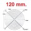 ตะแกรงพัดลม 120x120mm (4.5 นิ้ว) Fan Cover Cooling Fan Shield Iron Protection Net Dust Filter Protect