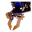 แขนกลหุ่นยนต์ อะคริลิคสีน้ำเงิน (ไม่รวมเซอร์โวและแผงวงจร) UNO R3 servo SG90 Acrylic Blue color Robot Arm DIY Maker Learning เพื่อการเรียนรู้