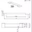 SMD jumper QM13.2*1.5 mm. Black color TXQM patch high current PCB jumper circuit board