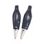 ปากจระเข้ ยาว 35mm. สีดำ Electrical Alligator Clip Test lead cable Metal Clamp Testing Probe Crocodile Black Cover คลิปปากจระเข้ ตัวหนีบสายไฟ ตัวหนีบ