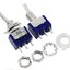 สวิตช์โยก 3 ทาง 3 ขา SPDT 3A 250V (6A 125V) 3 feet 3 gears MTS-103 ON-OFF-ON 13x8mm. 3 Position Mini Toggle Switch สวิทช์โยก