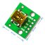 USB Mini female header to DIP 4p straight plug adapter board pcb converter pinboard 2.54mm.