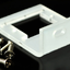 ที่ยึดเซนเซอร์ PIR SR501Transparent Acrylic Bracket for HC-SR501 human infrared sensor module bracket pyroelectric sensor bracket