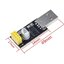 เครื่องโปรแกรม ESP01 Programmer Adapter UART ESP-01 Adaptater ESP8266 CH340G USB to Serial Wireless Wifi Developent Board Module