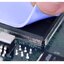 แผ่นซิลิโคนระบายความร้อน 40x40mm. หนา 1 มม.Thermal pad silicone sheet 40*40mm.Thickness 1mm. with adhesive silicone grease CPU graphics card cooling patch สำเนา