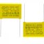 X2 Class 0.1uF, 100nF (104) 275V Pitch 15mm. Safety Capacitor Polypropylene Film (MKP)