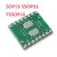 TSSOP16 SSOP16 SOP16 to DIP16 Transfer Board DIP Pin Board Pitch Adapter PCB