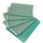 แผ่นปริ๊นอเนกประสงค์ FR4 ไข่ปลา 1 ด้าน 7x9cm single-sided tin plate Prototype PCB Bread board Universal green 2.54mm Grid DIY Kit ชุบดีบุก หน้าเดียว