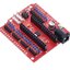 บอร์ดขยายขา Arduino NANO สีแดง Multipurpose Expansion Board Multipurpose Expansion Module Red Nano Shield