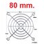 ตะแกรงพัดลม 80x80mm (3 นิ้ว) Fan Cover Cooling Fan Shield Iron Protection Net Dust Filter Protect
