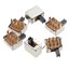 SK22D07 สวิตช์เลื่อน 2ทาง 6ขา คันโยกยาว 4 mm 2P2T DOUBLE ROW SLIDING SWITCH สวิตช์สไลด์ SK-22D07