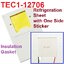 แผ่นกาวโฟมสำหรับเพลเทียร์ TEC1-12706 Foam Insulation for Refrigeration Sheet Insulation Gasket with One Side Sticker