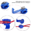 wire connector 0.75-2.5 sq.mm. non-destructive break-free wire splitter stripping-free plug-in terminal block