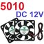 พัดลมระบายอากาศ 50x50x10mm 5010 DC 12V Brushless Fan Computer PC CPU Case Cooling Fan 2PIN XH2.54 Cooler Fan