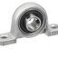 แบริ่ง KP001 รูใน 12mm Spherical Roller Shaft Support Zinc Alloy Mounted Pillow Block Bearing Housing zinc alloy holder seat spherical seat Self-Aligning Vertical inner diameter 12 mm