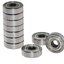 แบริ่ง 626zz Ball Bearing 6x19x6mm ใส่แกน 6mm Bearing steel 626-ZZ 6*19*6mm High Quality Chrome Steel ตลับลูกปืน