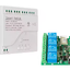 Tuya smart wifi access control relay inching self-locking interlocking module remote control switch AC 85-250V,Micro USB 5V input.