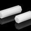 เสารองพลาสติก M3*10 mm. แบบหกเหลี่ยม เกลียวใน 2 ด้าน สีขาว NUT Nylon M3x10 Hexagonal nylon double pass nylon isolation column PCB spacer support เสารอง ไนล่อน เสาน็อตไนลอน