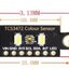 TCS34725 COLOR RECOGNITION I2C interface SENSOR bright light sensing module RGB