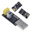 เครื่องโปรแกรม ESP01 Programmer Adapter UART ESP-01 Adaptater ESP8266 CH340G USB to Serial Wireless Wifi Developent Board Module