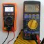 VC830L ดิจิตอล มัลติมิเตอร์ ยี่ห้อ KOMAX Multimeter Digital Meter Tester 1999 Counts Electrical Transistor Capacitance DC/AC with LCD Backlight Tester Instrument