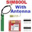 SIM800L GPRS adapter board GSM module microSIM card small size Core board With the Antenna DIY
