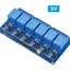 Relay 6 Channel 5V Relay Module Board Shield with Optocoupler Support High and Low Level Trigger for Arduno รีเลย์ 6ch