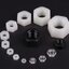 น็อตตัวเมีย M2 Plastic nut nylon nut insulated hexagonal น็อตพลาสติก ไนลอน