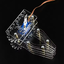 Acrylic Robot Arm Clamp Claw Mount Kit แขนจับสำหรับหุ่นยนต์(ไม่รวมเซอร์โวมอเตอร์)