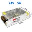 แหล่งจ่ายไฟ 24V 5A ไฟเข้า 220Vac AC to DC switching power supply สวิทชิ่งเพาเวอร์ซัพพลาย S-120-24