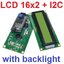 1602 LCD สีเหลือง (Yellow Screen) 16x2 with backlight + I2C Interface 5V