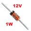 ซีเนอร์ไดโอด 1N4742A 12V 1W DO-41 zener diode