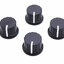ลูกบิด 24X15.5 mm. D-Axis D shaft handle 6 mm. two-color knob cap for rotary encoder potentiometer volume control ลูกบิดโวลุ่ม วอลลุ่ม