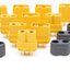 ขั้วต่อแบตเตอรี่ XT60+ 1 คู่ (ผู้-เมีย) Sheath Housing Connector Plug, Amass Lithium Battery Discharging Terminal for Rc Lipo Model And More with larger current ปลั๊กเสียบปลั๊กรับ