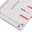 กล่อง PLC ขนาด 115*90*40 mm. สีขาว plastic box enclosure electronics plastic housing din rail enclosure electrical cabinet PLC plastic junction box enclosure White color