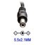DC Power Adapter Plug USB Convert To 5.5*2.1 M USB To DC Barrel jack 5V Black Shape