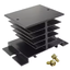 SSR-Heat Sink I-50 อลูมิเนียมฮีทซิงค์ แผ่นระบายความร้อนโซลิดสเตทรีเลย์ Aluminum Heat Sink Solid State Relay SSR Heatsink I50